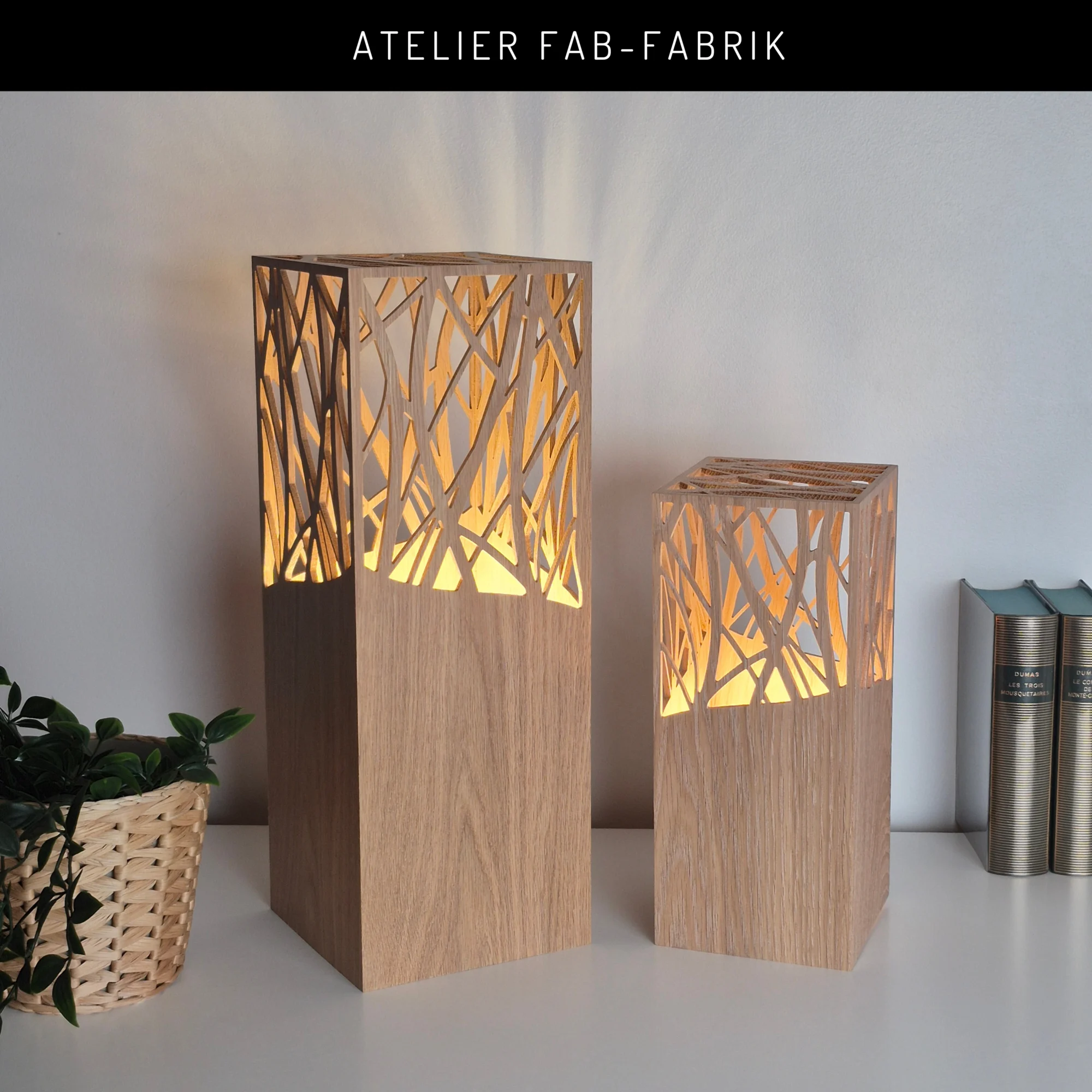 Lampe design à poser Canopée