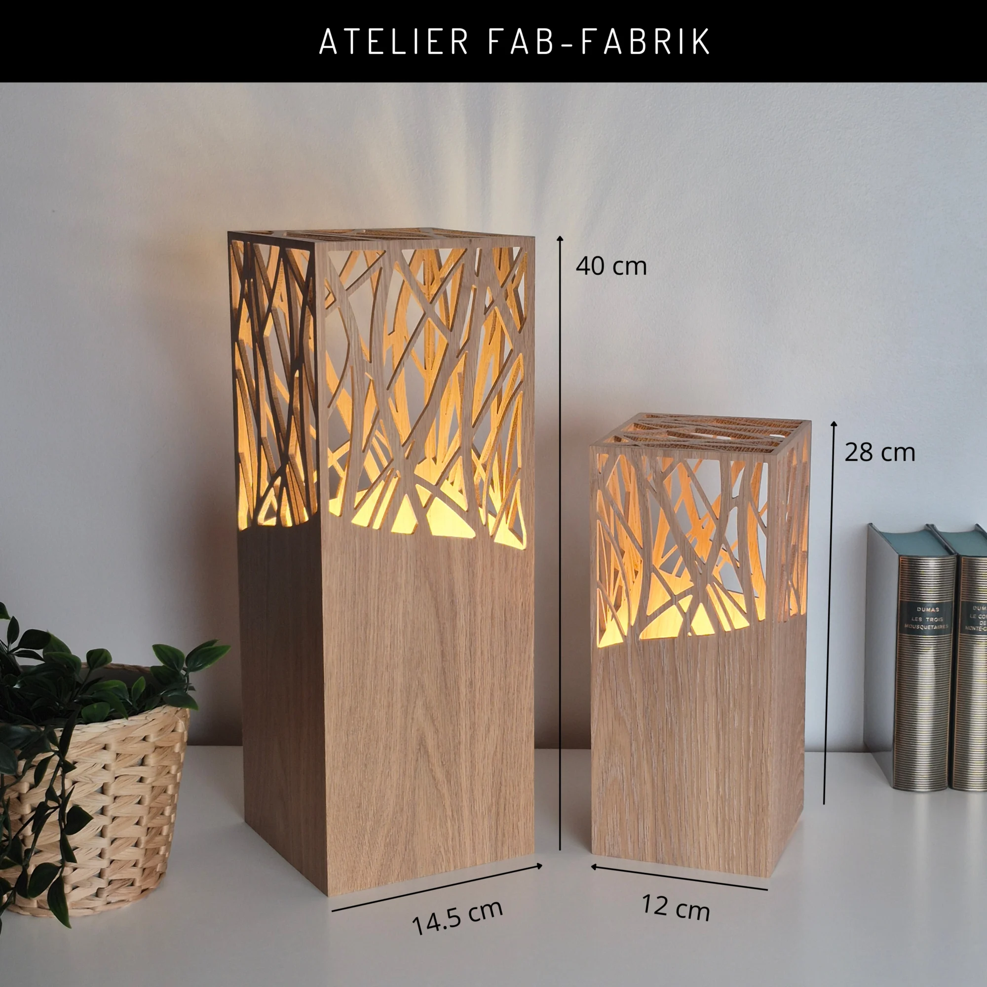 Lampe design à poser Canopée – Image 2