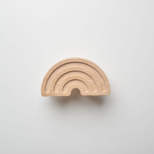 bouton de meuble forme Arc en ciel, en bois, pour chambre d'enfant, thème ciel - FAB-FABRIK