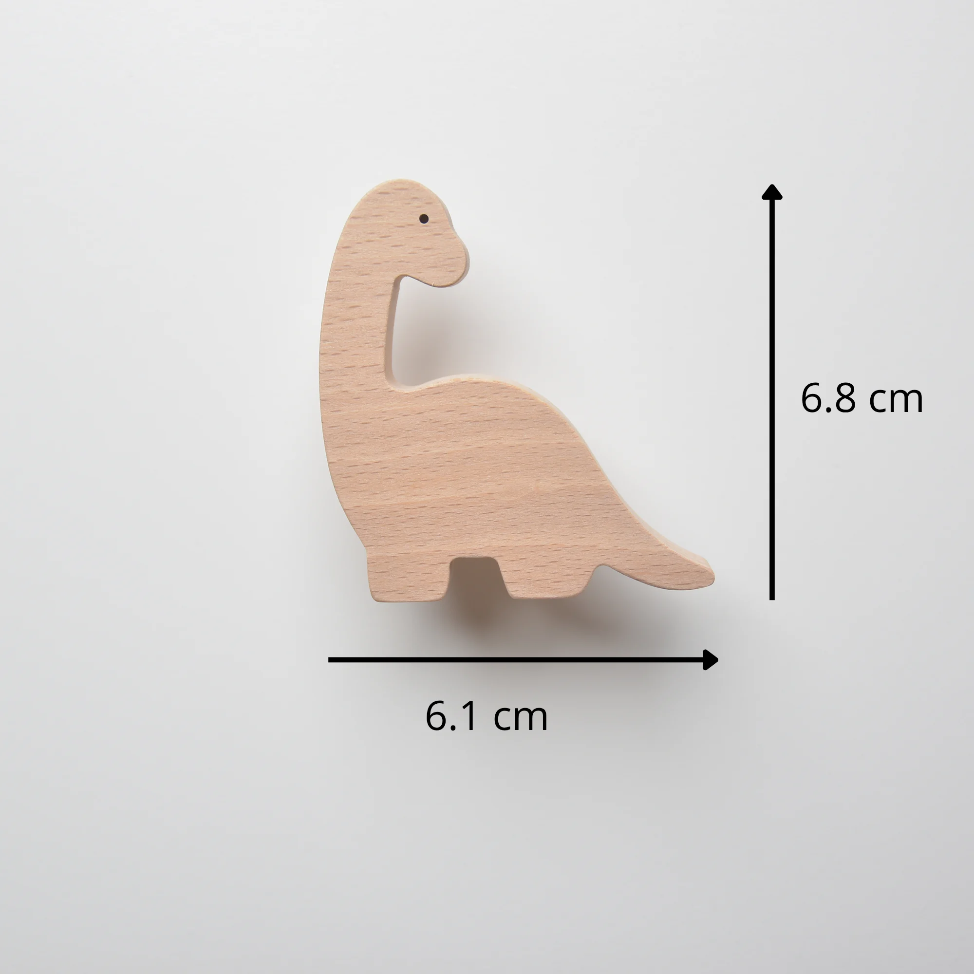 Bouton de meuble enfant Brachiosaure, Poignée de meuble pour enfant - Décoration dinosaures, Chambre enfant dinosaure, Déco dinosaure - Taille - FAB FABRIK
