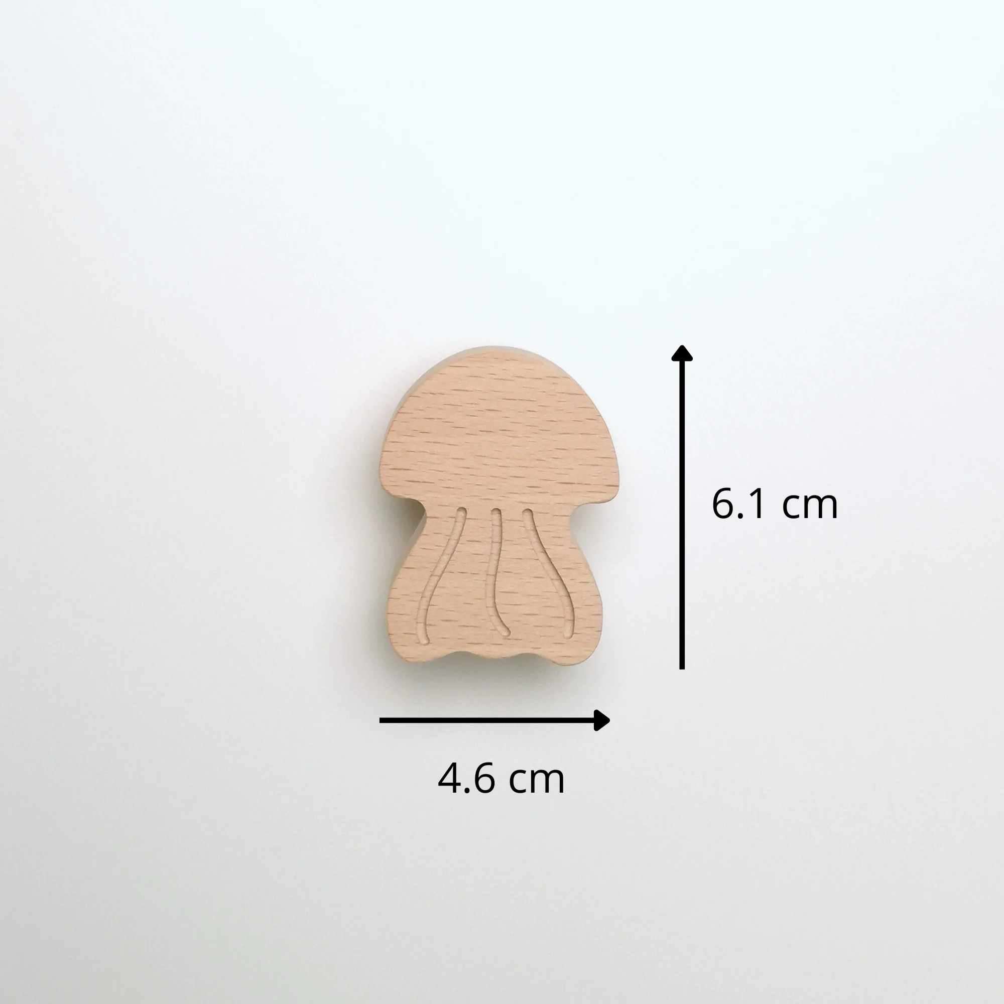 Bouton de meuble enfant Méduse, Poignée de meuble pour enfant - Décoration animaux marins, Chambre enfant océan, Déco marine - Taille - FAB FABRIK