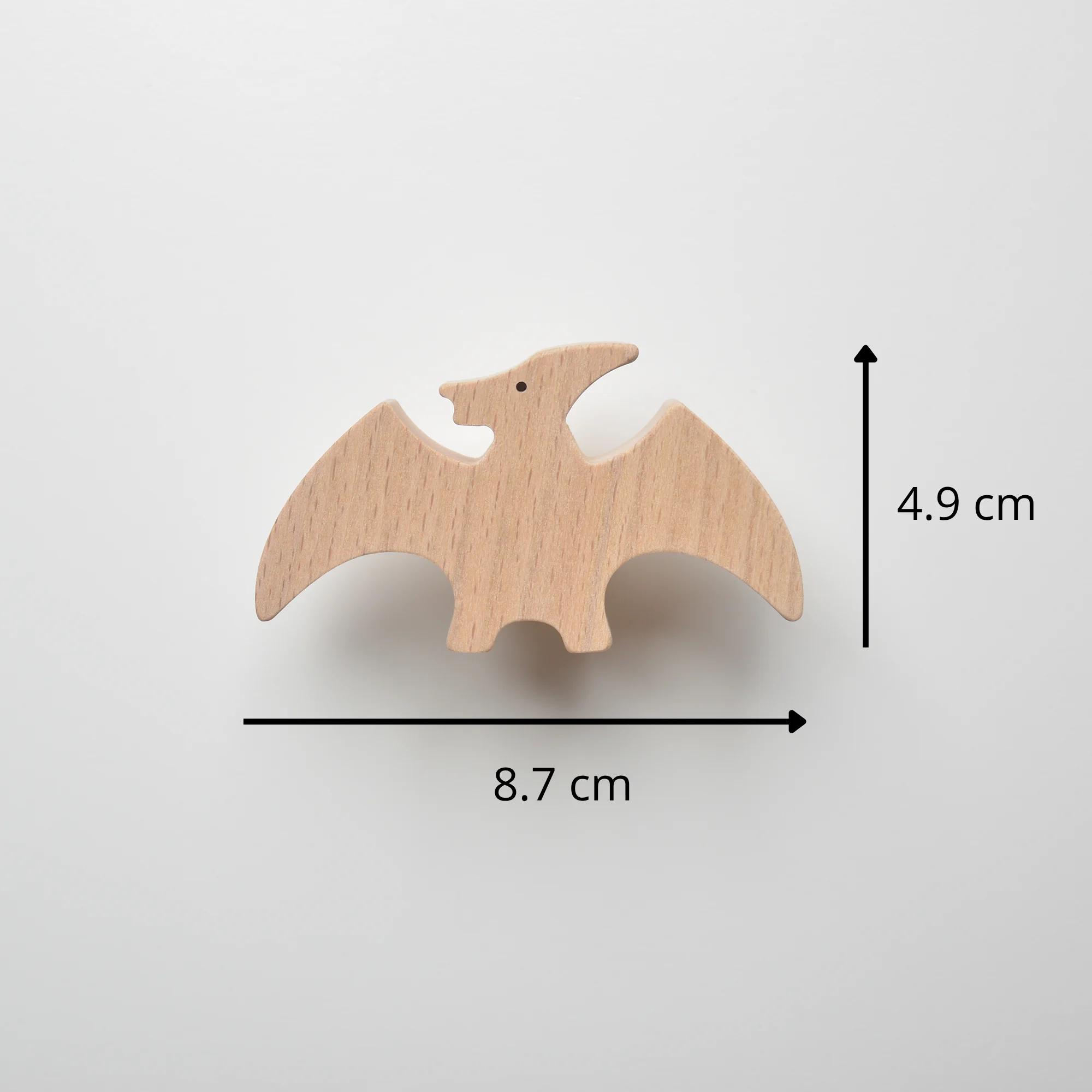 Bouton de meuble enfant Ptérosaure, Poignée de meuble pour enfant - Décoration dinosaures, Chambre enfant dinosaure, Déco dinosaure - Taille - FAB FABRIK