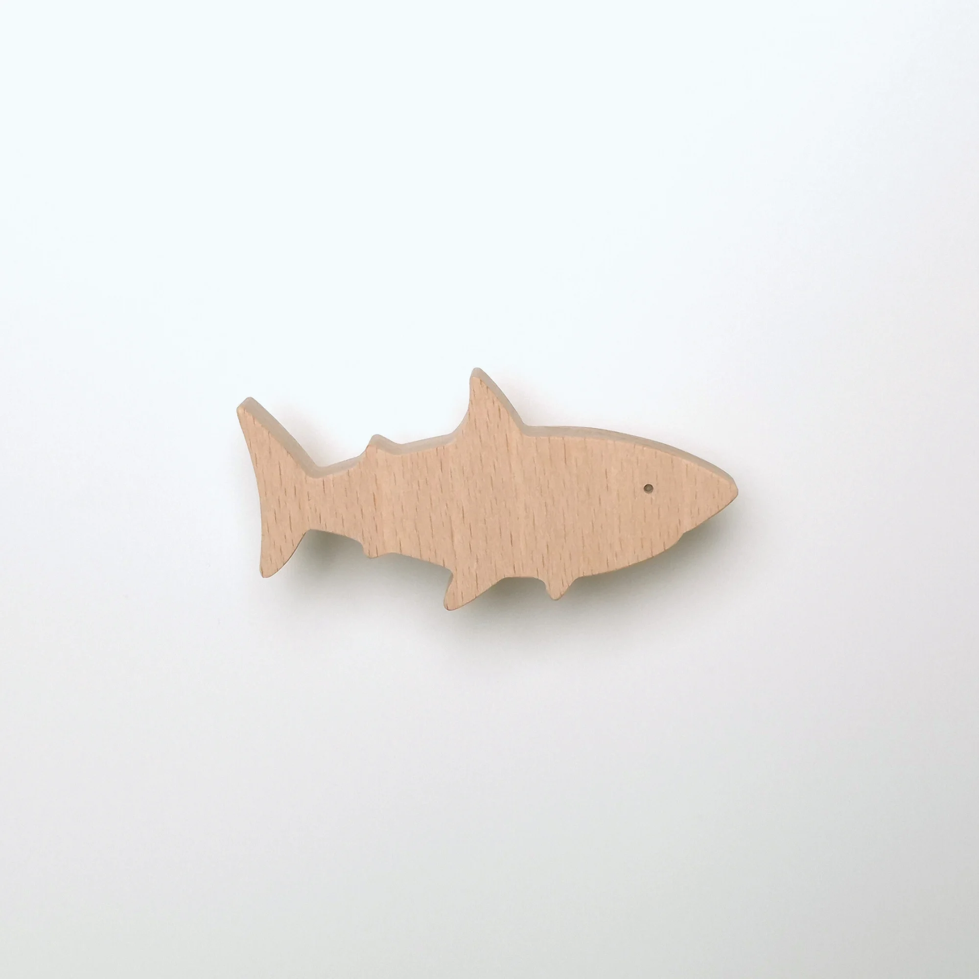 Bouton de meuble enfant Requin, Poignée de meuble pour enfant - Décoration animaux marins, Chambre enfant océan, Déco marine - Sens opposé - FAB FABRIK